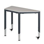 «Кинетика» Стол мобильный"трапецивидный" регулируемый, № 3-5  (500*1117*817) 