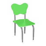 РК2 Стул детский на м/к регулируемый фигурный Зелёный