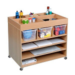 РК Тумба для игрушек и пособий 19 ( с контейнерами)1000х450х900мм