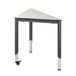 «Кинетика» Стол мобильный  "треугольный" регулируемый, № 5-7  (695*935*817) 