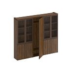 МК361-2 Шкаф комбинировнный (2401.8х40.4х210)