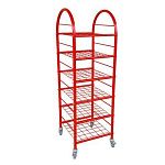 РК17 СТЕЛЛАЖ МЕТАЛЛИЧЕСКИЙ (6 ПОЛОК)