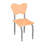 РК2 Стул детский на м/к регулируемый фигурный Персик