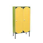 РК ШРР-21 ШКАФ ДЕТСКИЙ (ЛДСП и МДФ) НА МЕТАЛЛОКАРКАСЕ С РЕШЕТКОЙ