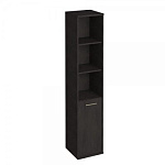 KSU1.1R/L  Шкаф высокий узкий правый/левый (1 низкая дверь ЛДСП)  (400х430х2060)