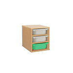 РК1/27 НАСТОЛЬНАЯ ВЫДВИЖНАЯ СИСТЕМА ХРАНЕНИЯ ПВХ