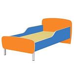 РК16 КРОВАТЬ ДЕТСКАЯ (МДФ) НА МЕТАЛЛИЧЕСКИХ НОЖКАХ