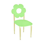 РК2 Стул детский на м/к регулируемый Цветок Зелёная мята