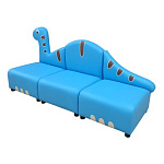 РК141 Диван детский "Дино" 1650х580х680