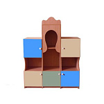 РК Стенка детская замок 3 1200х350х1400мм