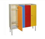 РК ШР-4 ШКАФ ДЕТСКИЙ НА МЕТАЛЛОКАРКАСЕ С РЕШЕТКОЙ