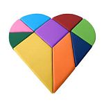 РК Мат детский "Сердечко"