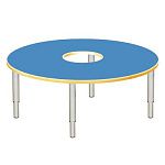 РК17 СТОЛ ДЕТСКИЙ МДФ РЕГУЛИРУЕМЫЙ (ДИАМ.1100)