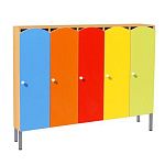 РК ШНМР-5 ШКАФ ДЕТСКИЙ (ЛДСП+МДФ) НА МЕТАЛЛИЧЕСКИХ НОЖКАХ