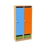 РК ШНД-2-К ШКАФ ДЕТСКИЙ (ЛДСП) С КОНТЕЙНЕРАМИ