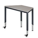 «Кинетика» Стол мобильный"трапецивидный" регулируемый, № 5-7  (500*1117*817) 