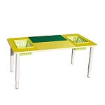РК26 СТОЛ ДЕТСКИЙ ЛЕГО "ДУПЛО" (2 ПЛАСТИНЫ) ЖЁЛТАЯ+ЗЕЛЁНАЯ