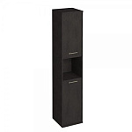 KSU1.5R/L Шкаф высокий узкий правый/левый (2 низкие двери ЛДСП)  (400х430х2060)