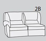 Марсель Диван 2Б 1380x1000x1040 Экокожа