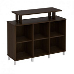 801-411 Стеллаж низкий с надстройкой (142.6х45х116)