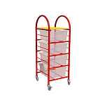 РК Стеллажная выдвижная система хранения 1 - 4 контейнера