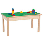 РК30 СТОЛ ДЕТСКИЙ ЛЕГО "ДУПЛО" (4 ПЛАСТИНЫ) ЗЕЛЁНЫЕ