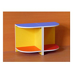 РК Стенка детская пирамидка малая 9 тумба 700х350х460мм