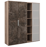 BTN361525 Шкаф высокий 3 створки, с нишей (168,8x45x191,7)