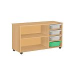 РКП/145 ТУМБА ПОДКАТНАЯ СИСТЕМА ХРАНЕНИЯ ПВХ