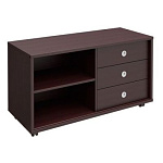 В202 Тумба сервисная с 3 ящиками без замка (120.2х50х66)