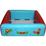 Квадратный бассейн без шариков 120 х 120 х 30 