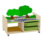  РК19-8 Гараж с 4-мя контейнерами и УФ печатью 890х600х900мм