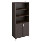 Born430-821 шкаф для документов, двери дсп без замка+ниши (90.2х45х207.4)