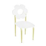 РК2 Стул детский на м/к регулируемый Цветок Белый