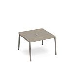 ТМ М1 153 Стол для переговоров с кабель-каналом METAL 120x124x75 