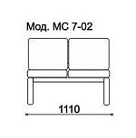 КФ Тулон  двухместная секция 110х84х77 см