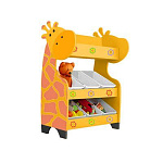 РК Стеллажная наклонная система хранения 25/31 с декорацией манго (серия Жираф)