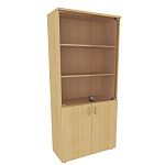 "Бюджет" Шкаф широкий со стеклом (850*450*2010)