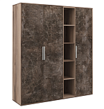 BTN361524 Шкаф высокий 3 створки, с нишей (168,8x45x191,7)