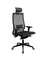 Samurai Black Edition New (30.3.15.АА) Кресло сетка/ основание пластик. с прямоугольным сечением