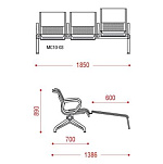 КФ Вояж с местом для инвалида  двухместная секция