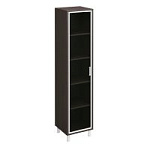 431-817-818 Шкаф для документов универсальный L и R дверь в алюминиевой рамке (48x45x207.4)