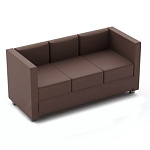 Тайм  диван 3-х местный  1820-925-720 мм  экокожа               