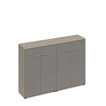 МР 9392 Шкаф средний комбинированный закрытый (топ МДФ) WOOD 180.3x40.8x127.4