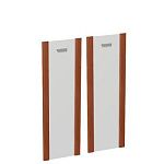 СТ8.4 Дверь стекло в рамке МДФ к широким стеллажам (2 шт) (428х16х1196)