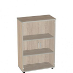 V2.1+4.3+фурнитура*2 Шкаф для документов со стеклом Bella Vita 77.7x38.7x120.5