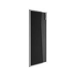 LTS5R R/L black Дверь стекло в раме шкафа четырехсекционного (1042х544х22)