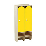 РК ШНД-48 ШКАФ ДЕТСКИЙ (ЛДСП+МДФ) 2 ЯЧЕЙКИ