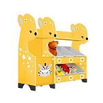 РК Стеллажная наклонная система хранения 32/7 с декорацией манго (серия Оленёнок)