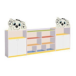 РК Стенка 1 с декорацией 11 2500х300х1200мм